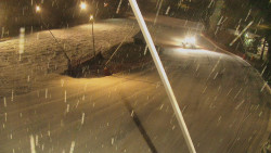 Spodní část sjezdovky skiareálu Karolinka