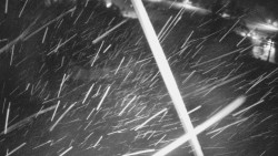 Spodní část sjezdovky skiareálu Karolinka