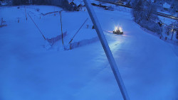 Spodní část sjezdovky skiareálu Karolinka