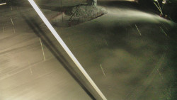 Spodní část sjezdovky skiareálu Karolinka