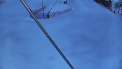 Spodní část sjezdovky skiareálu Karolinka
