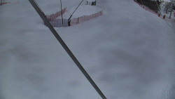 Spodní část sjezdovky skiareálu Karolinka