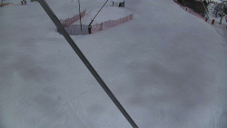 Spodní část sjezdovky skiareálu Karolinka