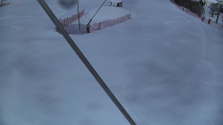 Spodní část sjezdovky skiareálu Karolinka