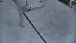 Spodní část sjezdovky skiareálu Karolinka