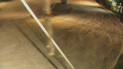 Spodní část sjezdovky skiareálu Karolinka