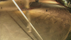 Spodní část sjezdovky skiareálu Karolinka