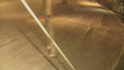 Spodní část sjezdovky skiareálu Karolinka