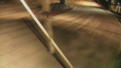 Spodní část sjezdovky skiareálu Karolinka