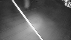 Spodní část sjezdovky skiareálu Karolinka