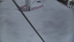 Spodní část sjezdovky skiareálu Karolinka