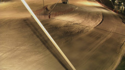 Spodní část sjezdovky skiareálu Karolinka