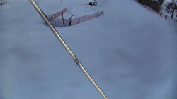 Spodní část sjezdovky skiareálu Karolinka