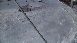 Spodní část sjezdovky skiareálu Karolinka