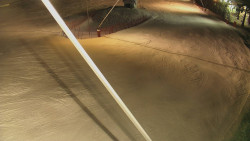 Spodní část sjezdovky skiareálu Karolinka