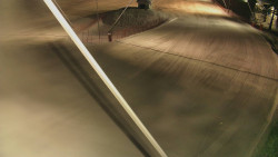 Spodní část sjezdovky skiareálu Karolinka