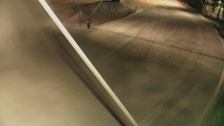 Spodní část sjezdovky skiareálu Karolinka