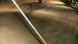 Spodní část sjezdovky skiareálu Karolinka