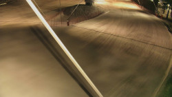 Spodní část sjezdovky skiareálu Karolinka