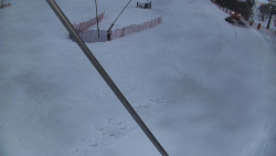 Spodní část sjezdovky skiareálu Karolinka