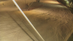 Spodní část sjezdovky skiareálu Karolinka