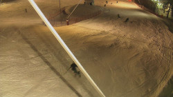 Spodní část sjezdovky skiareálu Karolinka