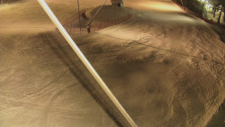 Spodní část sjezdovky skiareálu Karolinka