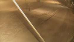 Spodní část sjezdovky skiareálu Karolinka