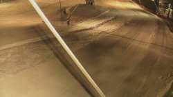 Spodní část sjezdovky skiareálu Karolinka