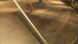 Spodní část sjezdovky skiareálu Karolinka