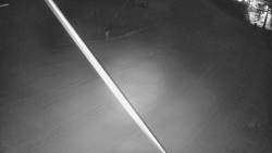 Spodní část sjezdovky skiareálu Karolinka