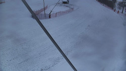Spodní část sjezdovky skiareálu Karolinka