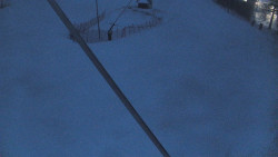 Spodní část sjezdovky skiareálu Karolinka