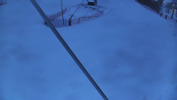 Spodní část sjezdovky skiareálu Karolinka