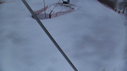 Spodní část sjezdovky skiareálu Karolinka