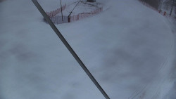 Spodní část sjezdovky skiareálu Karolinka