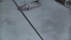 Spodní část sjezdovky skiareálu Karolinka