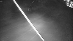 Spodní část sjezdovky skiareálu Karolinka