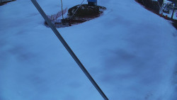 Spodní část sjezdovky skiareálu Karolinka