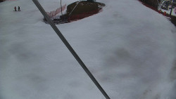 Spodní část sjezdovky skiareálu Karolinka