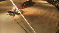 Spodní část sjezdovky skiareálu Karolinka