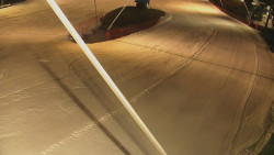 Spodní část sjezdovky skiareálu Karolinka