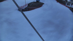 Spodní část sjezdovky skiareálu Karolinka