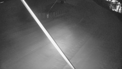 Spodní část sjezdovky skiareálu Karolinka