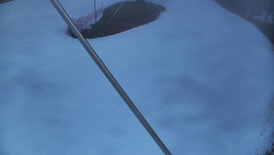 Spodní část sjezdovky skiareálu Karolinka