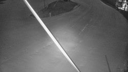 Spodní část sjezdovky skiareálu Karolinka