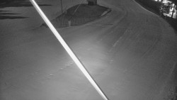 Spodní část sjezdovky skiareálu Karolinka