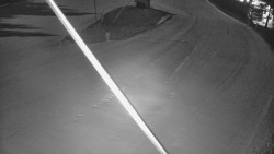 Spodní část sjezdovky skiareálu Karolinka