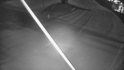 Spodní část sjezdovky skiareálu Karolinka