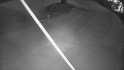 Spodní část sjezdovky skiareálu Karolinka